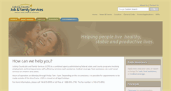 Desktop Screenshot of lickingcountyjfs.com